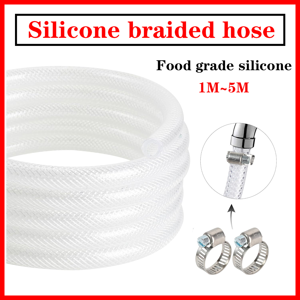 Flexible Hose Braided - Tubo de vinilo flexible de PVC