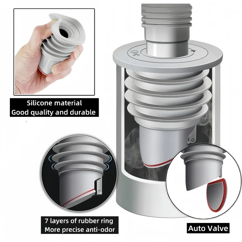 Tapón de silicona para fregade - Drain Pipe Clip reseña y precio