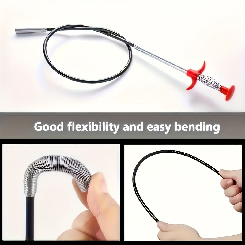 Desatascador de alcantarillas  - Drain Pipe Clip reseña y precio