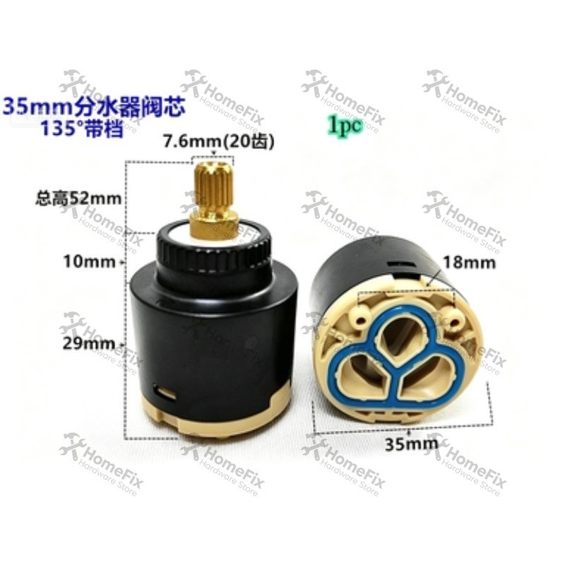 1 unidad de cartucho de válvul - Basin Mixer Cartridge reseña y precio