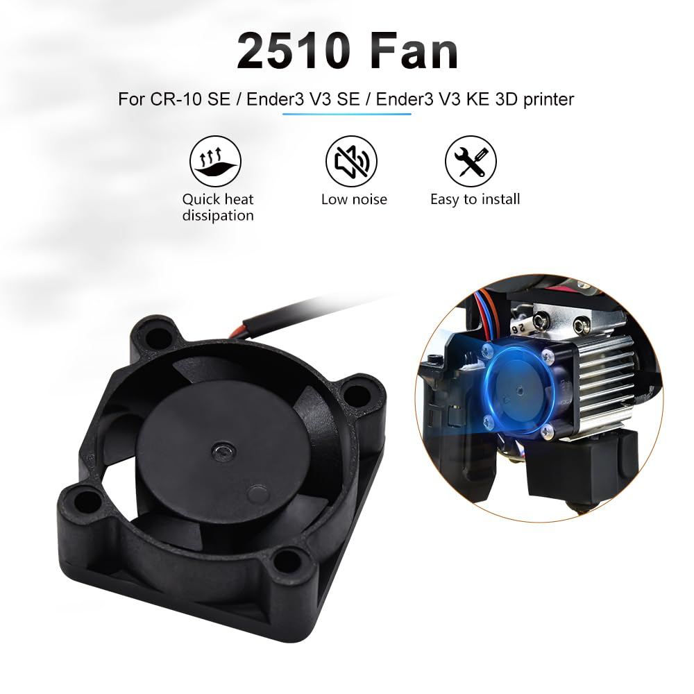 Ventiladores de Extrusora Crea - Creality Printer Ender 3 V3 reseña y precio