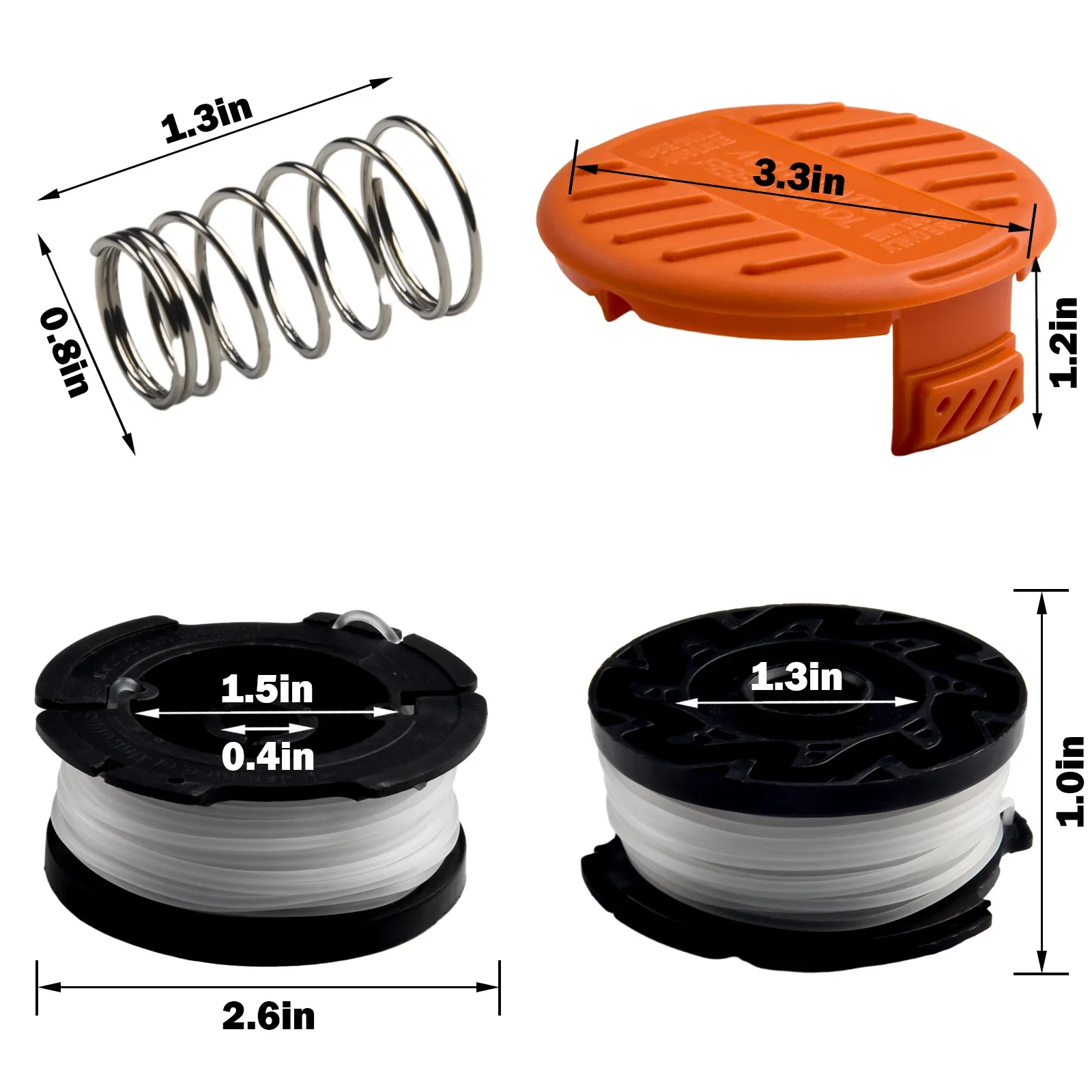 Carrete de recortadora, tapa y - Black+Decker Tool Cordless reseña y precio