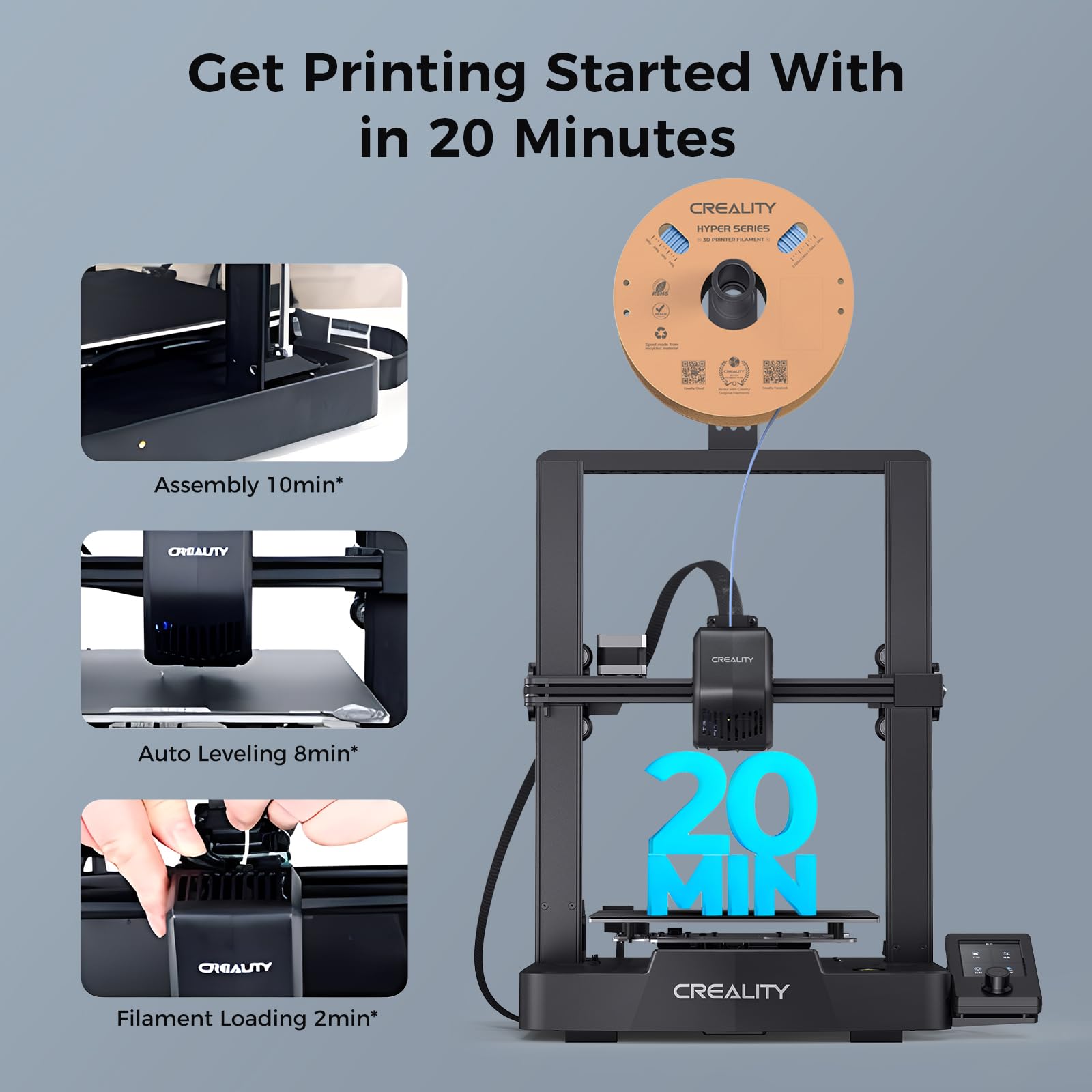 CREALITY Ender-3 V3 SE impreso - Creality Printer Ender 3 V3 reseña y precio
