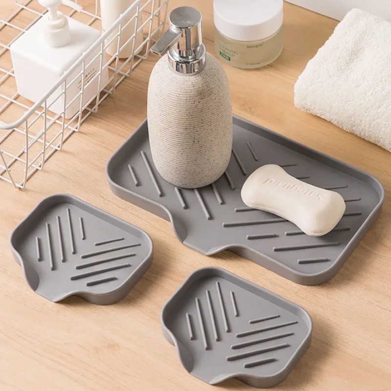Soporte de jabón autodrenante  - Silicone Tap Washer reseña y precio